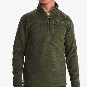 Marmot Men's Olive Pullover Jacket